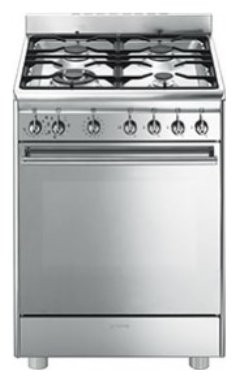 Smeg cucina gas zone - gas, forno